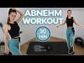 30 Min. WOHNZIMMER ABNEHM WORKOUT | HIIT Workout (+ Warm Up & Cool Down)