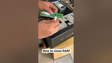 Best way to clean computer RAM stick #arsmart #shorts #RAM