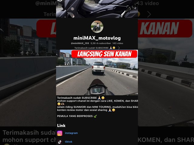 mgagetin sih kendaraan yg kekgini #minimax_motovlog #minimax_mv #viral #riau #nmax #pekanbaru class=