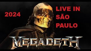 MEGADETH - LIVE SÃO PAULO - FULL CONCERT 18/04/2024