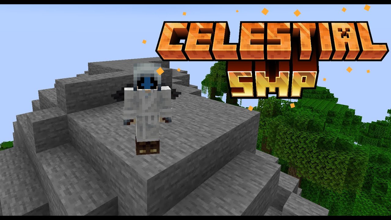 a chill minecraft smp app by crazy arrow for the celestial smp - YouTube