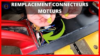 Remplacement des connecteurs moteurs sur une kaabo mantis gt