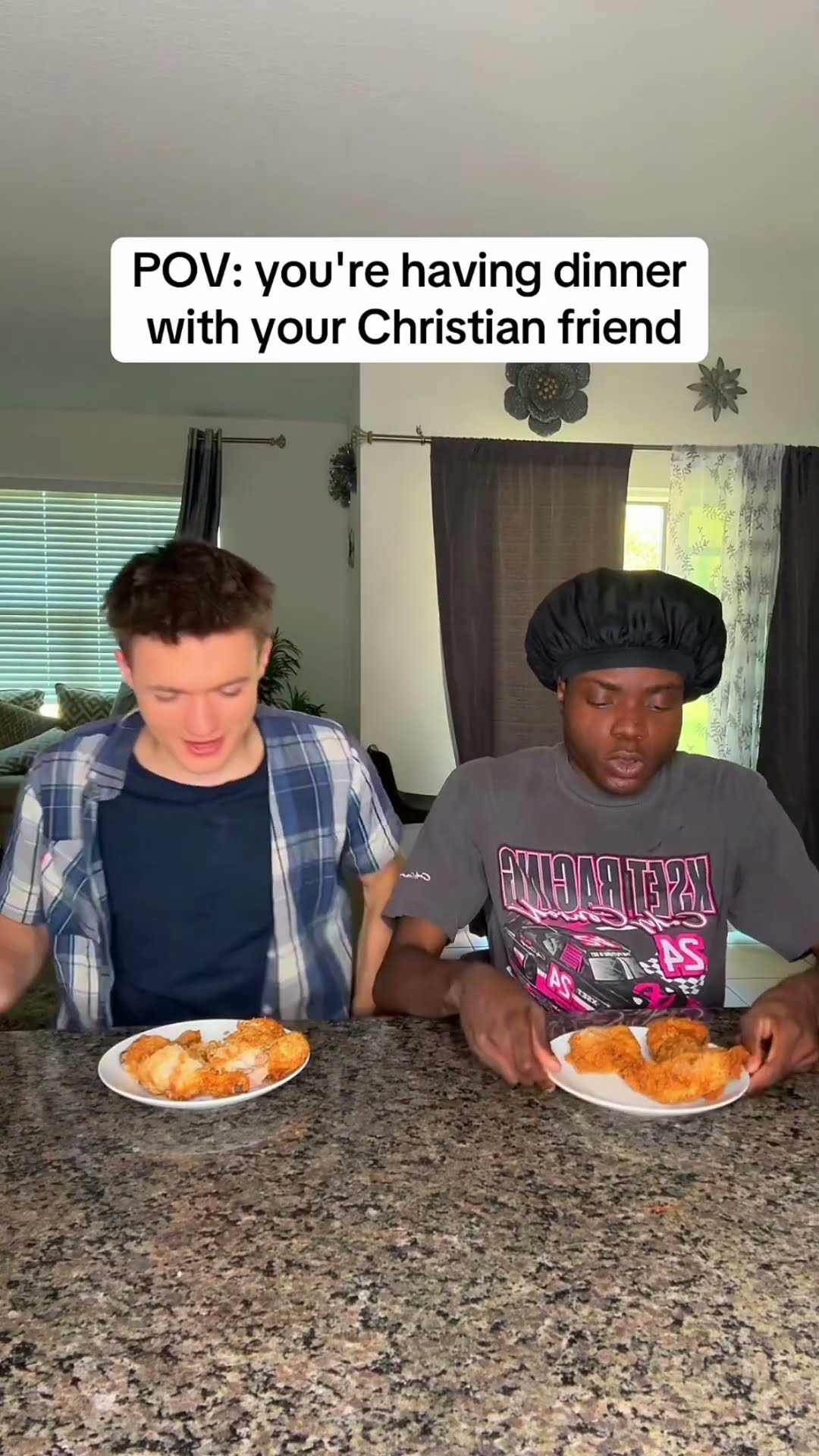 Having Dinner with your Christian Friend…