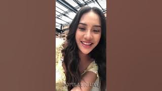 Anya Geraldine live instagram Tebak Tebakan Yuk