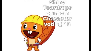 Shiny Teardrops Random Character Voting 18