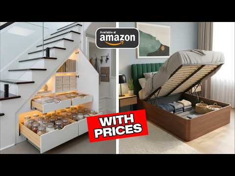 30 Space Saving Gadgets That Turn TINY ROOM Into BIG SPACES (With Prices)