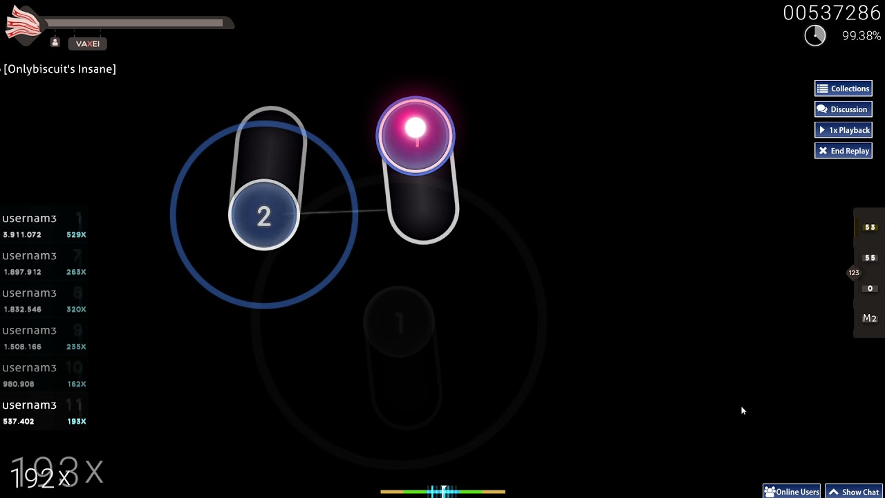 Bentnam- Chicago [Onlybiscuit's Insane] [osu!] FC