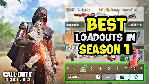 Top 10 Best Guns in CODM Season 1 | Gunsmith Loadout/Class Setup | Cod Mobile