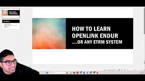 Openlink Endur Training