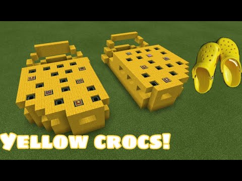 Minecraft tutorial: How to build yellow 