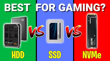 WHICH IS BEST FOR GAMING? HDD vs SSD vs NVMe