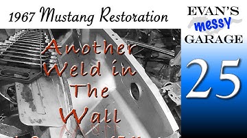 De nieuwe Dynacorn-firewall aanpassen zodat deze past - 67 Mustang Deel 25