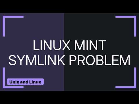 Unix & Linux: How To Solve "Too many levels of symbolic links" Problem?