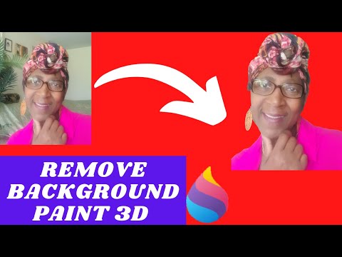 How To Remove Background Images Using Paint 3D || In Windows 10 || Quick & Easy