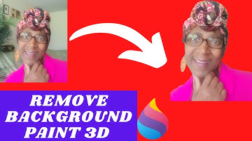 How To Remove Background Images Using Paint 3D || In Windows 10 || Quick & Easy