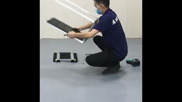 The installation steps of ESD PCB Magazine Rack made by Southern Machinery