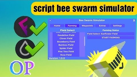 script bee swarm simulator go to pin comment to try the script enjoy