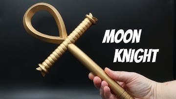 EASY 3D Printed Moon Knight Ankh tutorial // Moon Knight Cosplay
