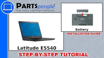 Dell Latitude E5540 (P44G001) Battery How-To Video Tutorial