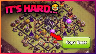 This TH9 HYBRID BASE is tricky LOL!  (WITH COPY LINK) | Clash of Clans screenshot 5