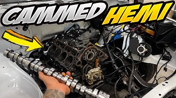 HEMI Cam Installation Stage 3 SDPC Camshaft