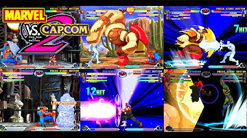 Marvel Vs Capcom 2 - Dreamcast (with SFIII music)