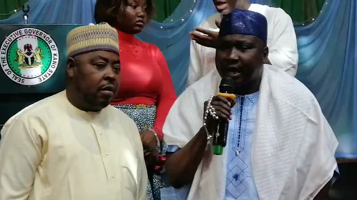 Rt Hon Alhassan Ado Doguwa at the ex-super eagle d...