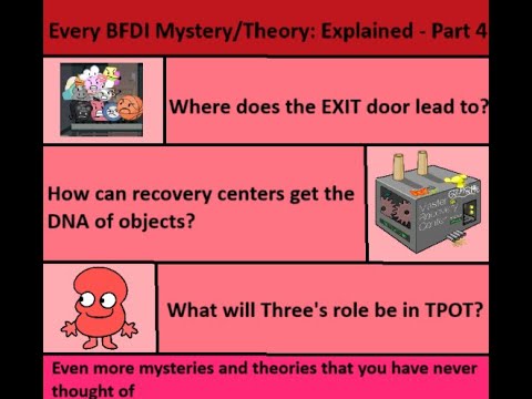 Every BFDI Mystery/Theory: Explained - Part 4 - YouTube