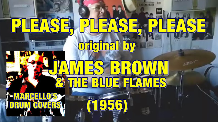 Please,Please,Please Drum Cover version - Drum Cover performance video thumbnail