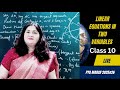 class 10|PYQ|Linear equations in two variables|march 2025&2026|maths 1|MH Board 🔥