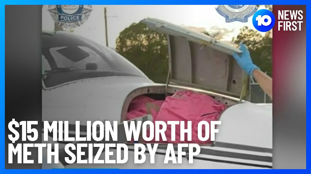 $15 Million Worth Of 'Ice' Methamphetamine Seized By Australian Federal Police | 10 News First