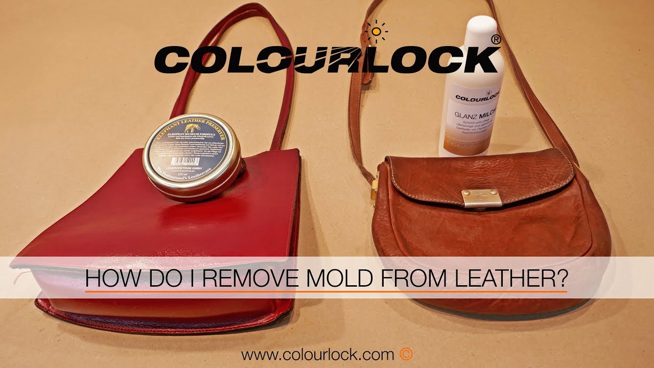 The treatment of moldy leather  Colourlock Leather Repair