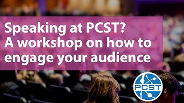 PCST Webinar Series 2023: Speaking at PCST? A workshop on how to engage your audience