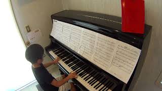 X JAPAN　Without You 9才 ピアノ男子  A nine year-old boy played XJAPAN WITHOUT YOU on the piano chords