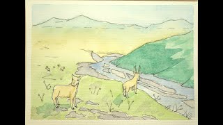 Learn To Draw Beringia ep. 1: Saiga Antelope