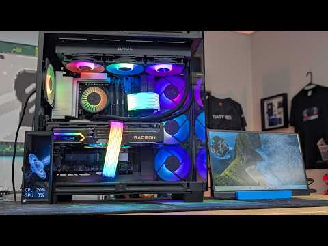 AMD Ryzen 9850X3D + RX 9070 XT Gaming PC Build - YouTube