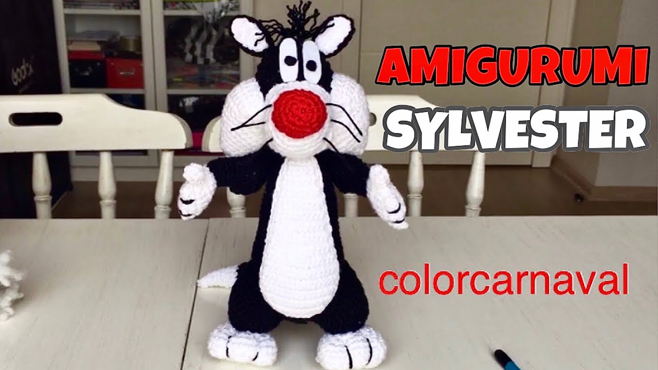 Amigurumi SYLVESTER Yapılışı - 2 | SUBTITLES 👍