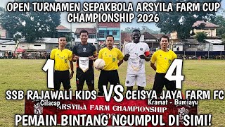 EL HADJI &amp; DIAKITE Bawa CEISYA JAYA FARM FC  Lolo 16 Besar Tumbangkan SSB RAJAWALI KIDS CILACAP