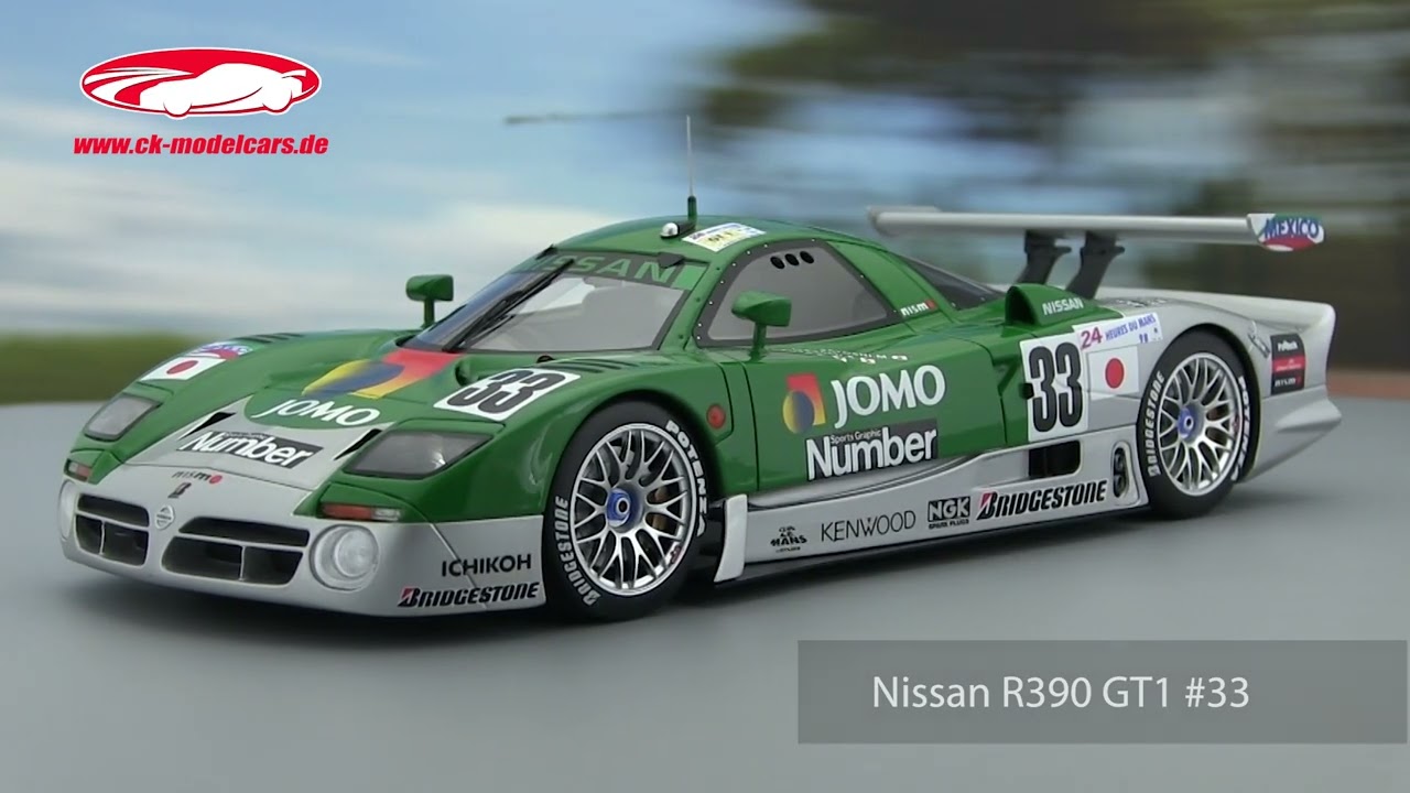 Spark 1:18 Nissan R390 GT1 #33 10th 24h LeMans 1998 Nissan