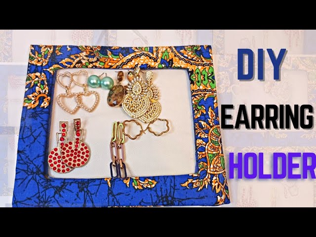 Picture Frame Earring Holders. | Color Me Southern
