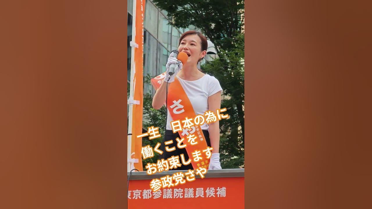 参政党さや　一生　日本の為に　働くことを　お約束します【ちんあなご】