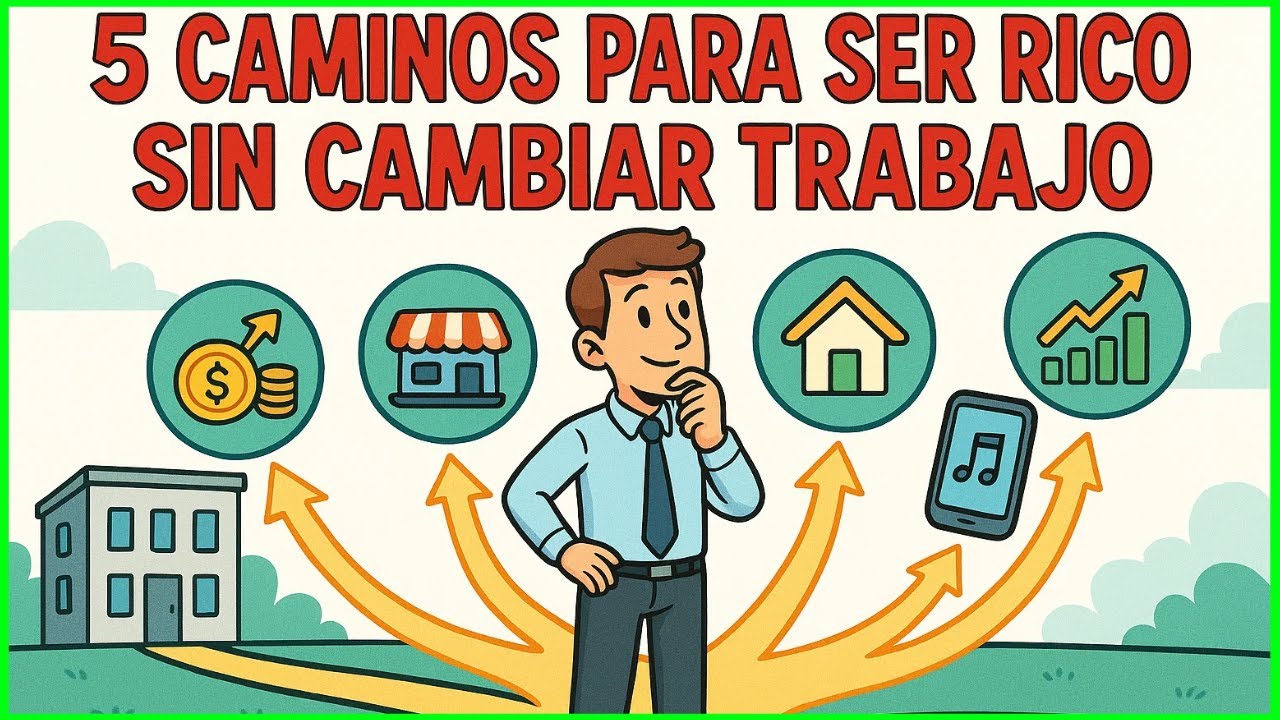 5 Caminos Para Volverte Rico Sin Cambiar de Trabajo