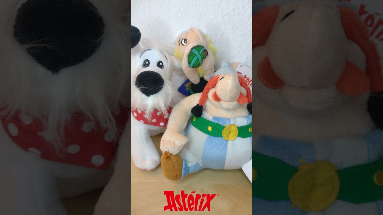 Peluche idefix XXL parc Astérix