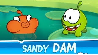 Om Nom Stories: 모래둑 (에피소드 23, Cut the Rope 2) screenshot 5