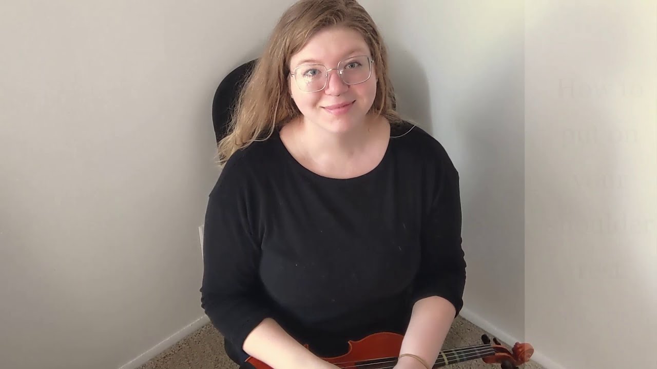 Violin and Viola | How to Put on Your Shoulder Rest - YouTube