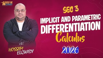 Implicit and Parametric Differentiation Sec3 2026