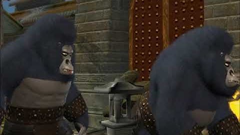LP - Kung Fu Panda 2 PS3 - Part 5 - Taking down Gorilla Leader