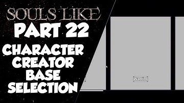 Souls Like Tutorial Part 22 | Character Creator Base Selection | Unreal Engine 5
