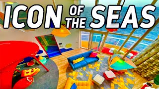 Touring 25 Rooms Onboard Icon of the Seas! Royal Caribbean Interior, Oceanview, Balcony, & Suites!