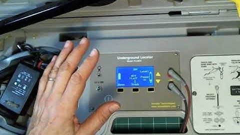 Quick Start - Getting Started with the Pro900 Digital Locator - Leave the Defaults